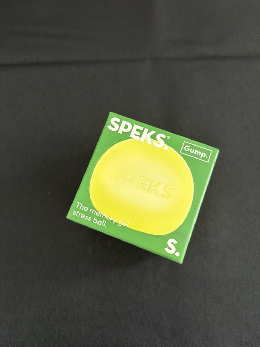 Speks Gump Memory Gel Stress Ball Color ~ Algae  ☆ Brand New